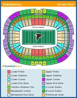 Georgia Dome Falcons Seating Chart amulette