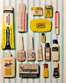 Harper's Bazaar 'Beauty Boutique' Cosmetics Kit, 1967 Cosmet