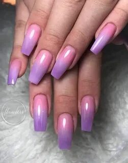 20 Pink Purple Ombre Nails,purple ombre nails coffin,magenta