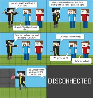 Minecraft XII by T-3000 on deviantART Minecraft comics, Mine