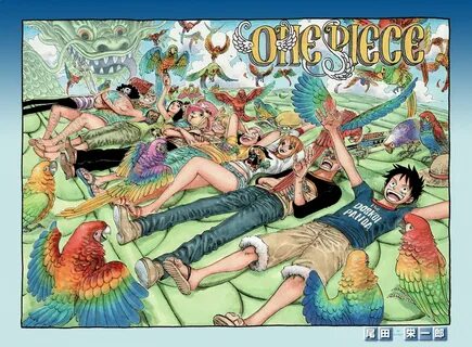 Color Spreads Manga anime one piece, One piece chapter, Piec