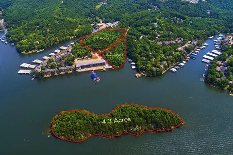 14.1 Acres for Sale in Osage Beach with Private Island - Tea