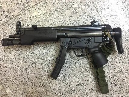 Mick в Твиттере: "British Enfield MP5A3 with a Surefire weap