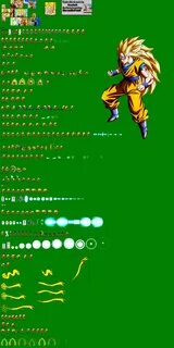 Goku Ssjb Damage Sprites : SSJ Goku battle damaged DragonBal