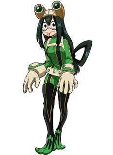 Tsuyu Asui - Heroine Personagens de anime, Desenhos de anime