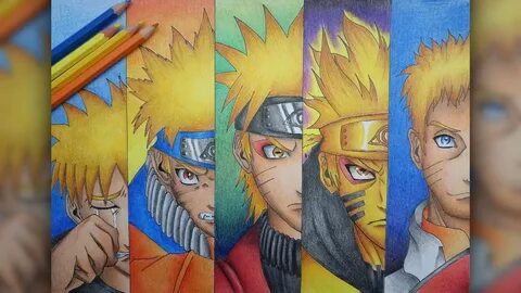 Drawing Naruto's Progress - YouTube