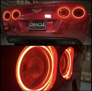 2005-2013 C6 Corvette Oracle Surface-Mount Tail Light Halo K