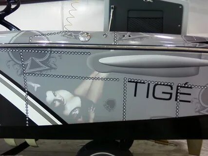 Boat Wraps Vinyl Boat Wraps Wake Graphics