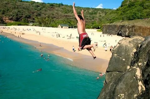 Cliff Jump into the Water - Bucket List Dream from TripBucke