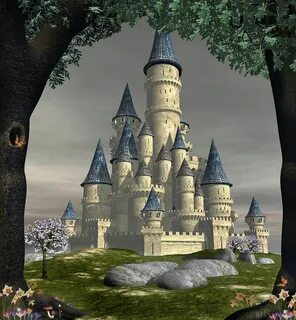 Fairytale Castle Fantasy castle, Castle art, Castle painting