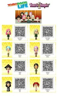 Anime Tomodachi Life Qr Codes - AIA