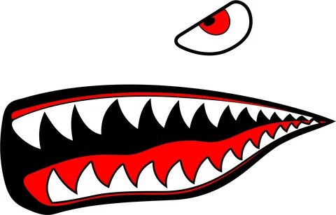 Shark Mouth Open Clipart - (2400x2400) Png Clipart Download