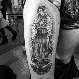 50 Guadalupe Tattoo Designs For Men - Blessed Virgin Mary In