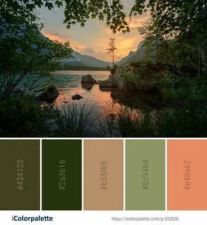 Color Palette ideas from 7107 Sky Images iColorpalette Natur