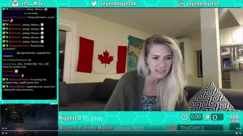 LegendaryLea Accidentally Shows Her Va-Jay-Jay With Twitch c