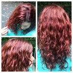 My new hair! I added Ion Color Brilliance Creme Dark Intense