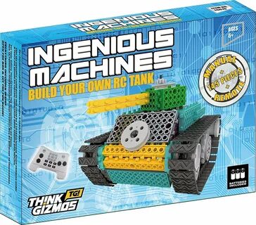 Think Gizmos Robot Building Kit for Kids With Remote Control