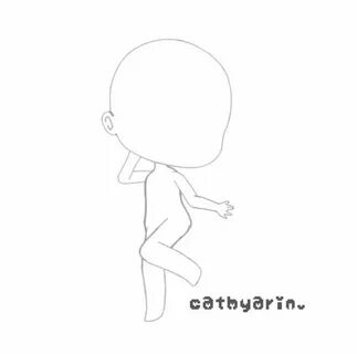 Base by Cathyarin in Instagram 💞 Drawing base, Anime poses, 