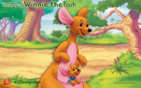 Winnie The Pooh Kanga And Roo Character Wallpaper Walt Disne