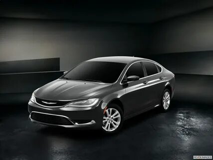 Black 2015 Chrysler 200 Interior