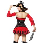 Sexy Women's Spanish Pirate Cosplay Set Adult Pirate Role Pl