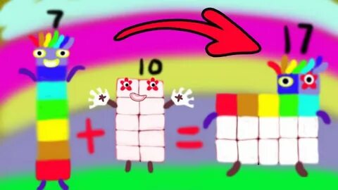 Drawing Numberblock 17 Counting to Seventeen - YouTube