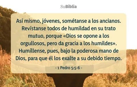 Mensaje de dios para los jovenes