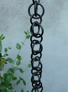 Double Loops Rain Chain Rain chain, Aluminum rain chains, Mo