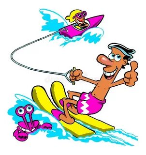 Water Skiing Clipart