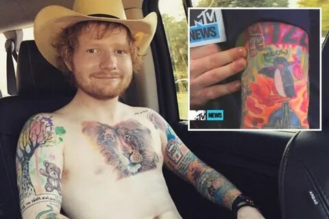 The Scottish Sun в Твиттере: "Ed Sheeran's tattooist says th