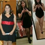 23 lbs Weight Loss Before and After 5 foot 6 Female 190 lbs 
