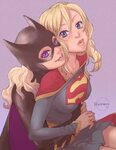 batgirl x supergirl Geek art, Comic art, Anime