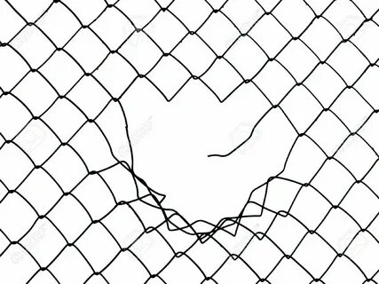 Fence Wire Chain Link Metal Background Chainlink Barbed Draw