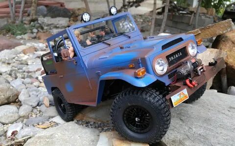 2 RC 4WD Z-T0034 Dick Cepek 1.9 Mud Country Scale Tires Body