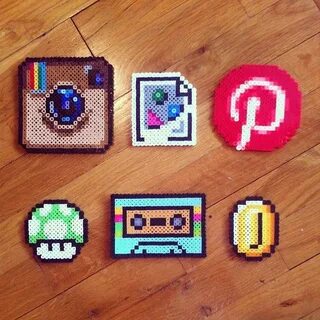 Some more of my Perler bead creations. Diy perler beads, Per