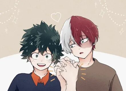 Todoroki Shouto × Midoriya Izuku My hero academia, Anime man