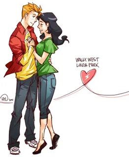 Book Girl: Art of the Day: Wally West and Linda Park