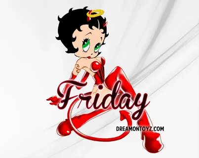 Pin on Friday Betty Boop Graphics & Greetings