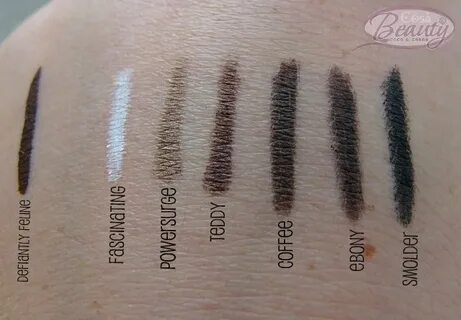 Cozy Beauty: MAC Eye Pencil / Eye Kohl Swatches Mac eye penc