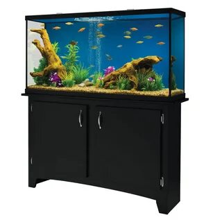 Marineland ® Modern LED Aquarium & Stand Ensemble - 60 Gallo