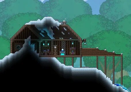 I like that show on the top in 2021 Terraria house design, T