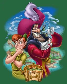Peter Pan vs Hook by Pedro Astudillo Disney artwork, Disney 