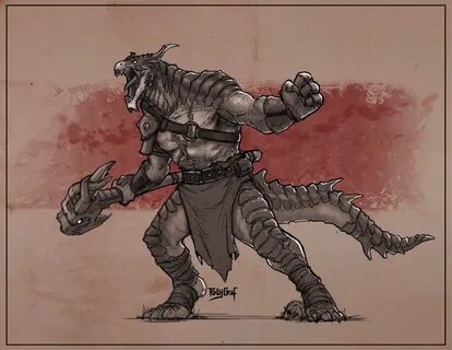 OC Drokos, Dragonborn Barbarian - Imgur