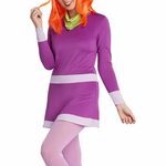 Kleding en accessoires Adult Size Scooby Doo Daphne Costume 