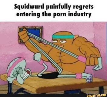 Squídwurd painfully regrets entering Ihe porn industry