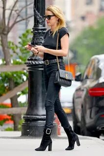 Amber Heard in Black Jeans -14 GotCeleb