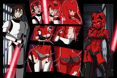 darth talon, star wars, abs, ass, ass expansion, breast expansion, breasts,...