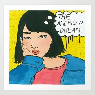 The American Dream Art Print by cindy nguyen Society6