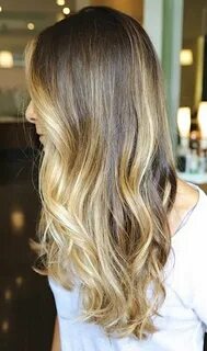 Beautiful natural sun-kissed effect balayage / ombre hair co