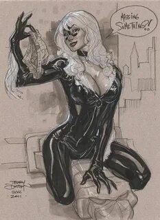 Black Cat - Terry Dodson Black cat marvel, Black cat, Comic 